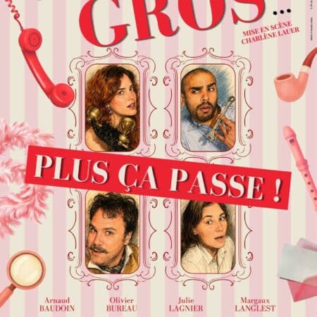 Affiche du spectacle Plus c'est gros... plus ça passe !